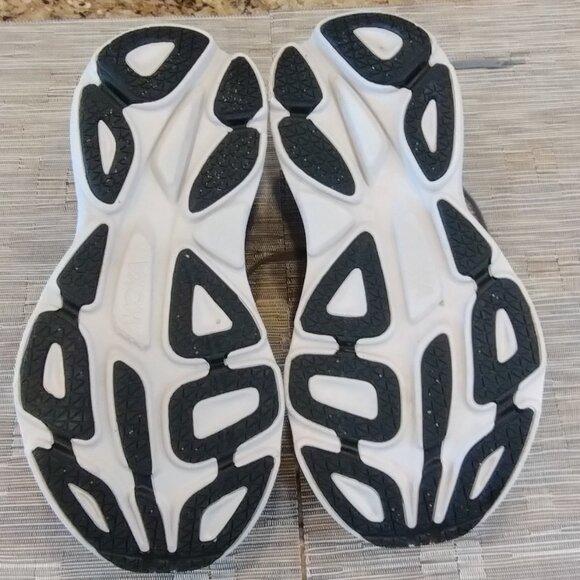 Hoka Bondi 8 Sharkskin Grey Size 9 2E Wide - Picture 12 of 16